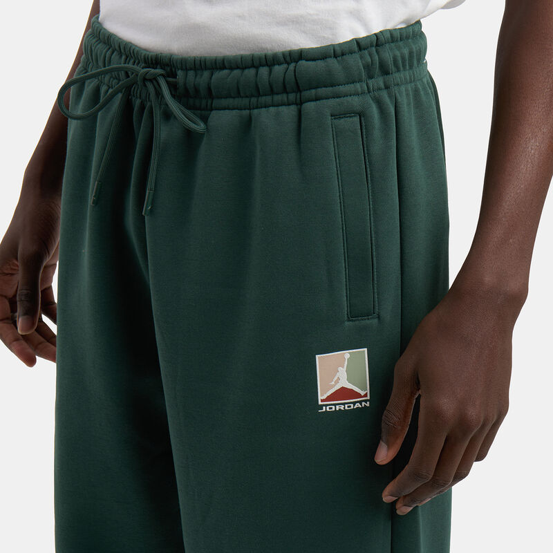 Pantaloni Jordan Brooklyn Fleece Graphic, verde/multicolor