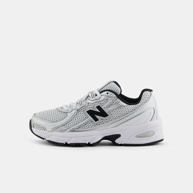 New Balance 740, silver/bianco/nero