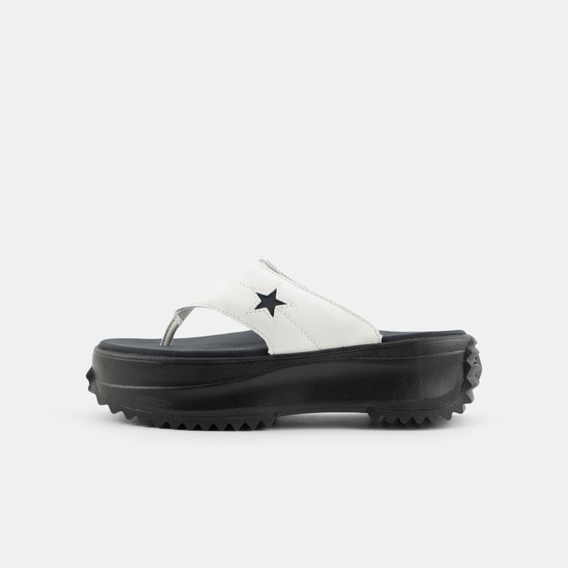 Converse Run Star Sandal, bianco/nero