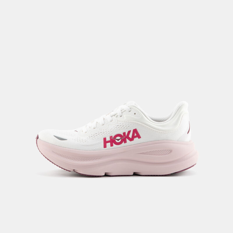 Hoka Bondi 9, bianco/rosa