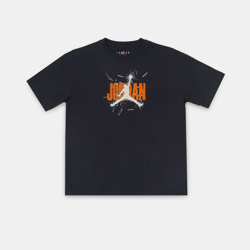 T-shirt Jordan 85 Shatter ragazzi, nero/rosso/bianco