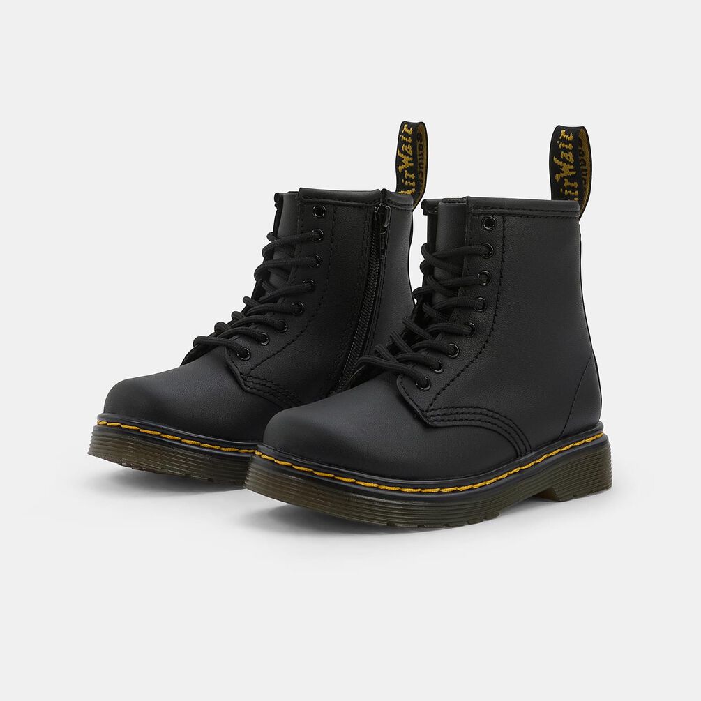 Dr. Martens Softy T Primi Passi, NERO-GIALLO