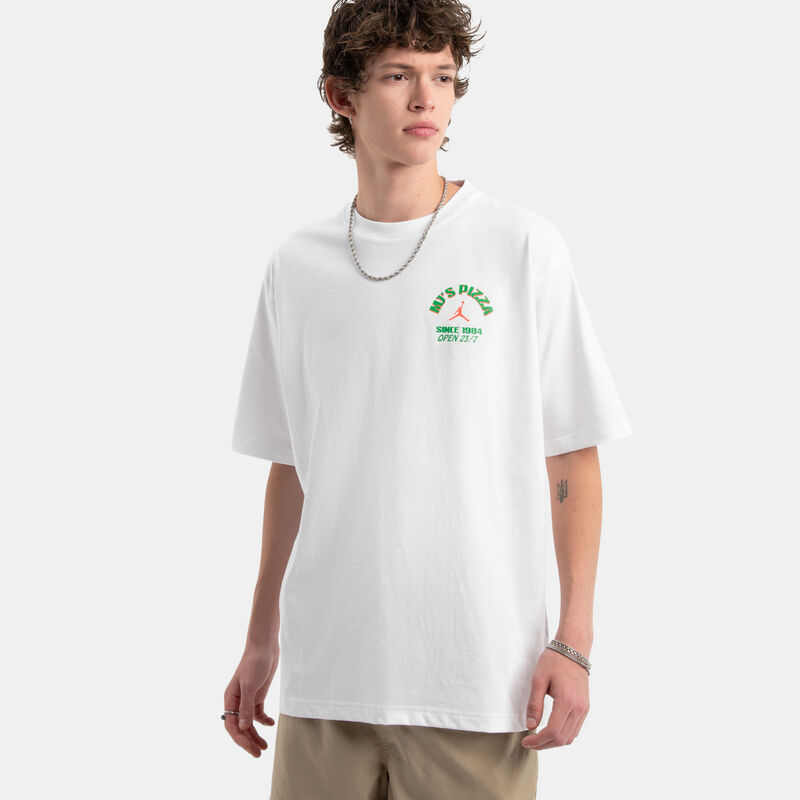 T-shirt Jordan MJ Pizza, bianco/rosso/verde