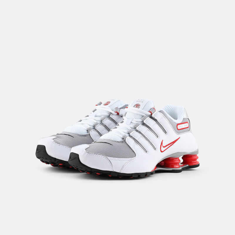 Nike Shox NZ, bianco/grigio/rosso
