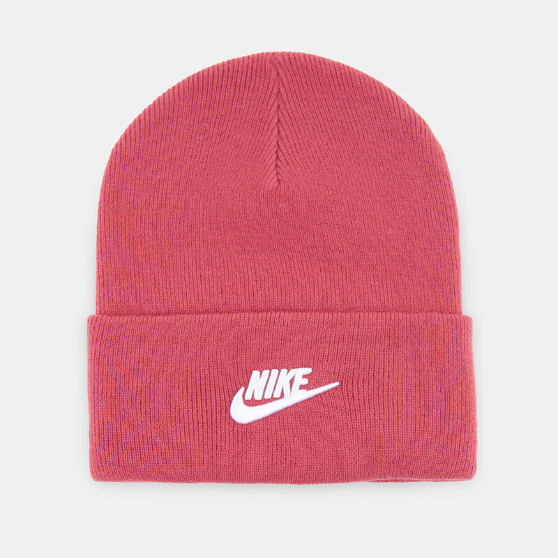Berretto Nike Peak Tall Cuff Futura, rosa/bianco