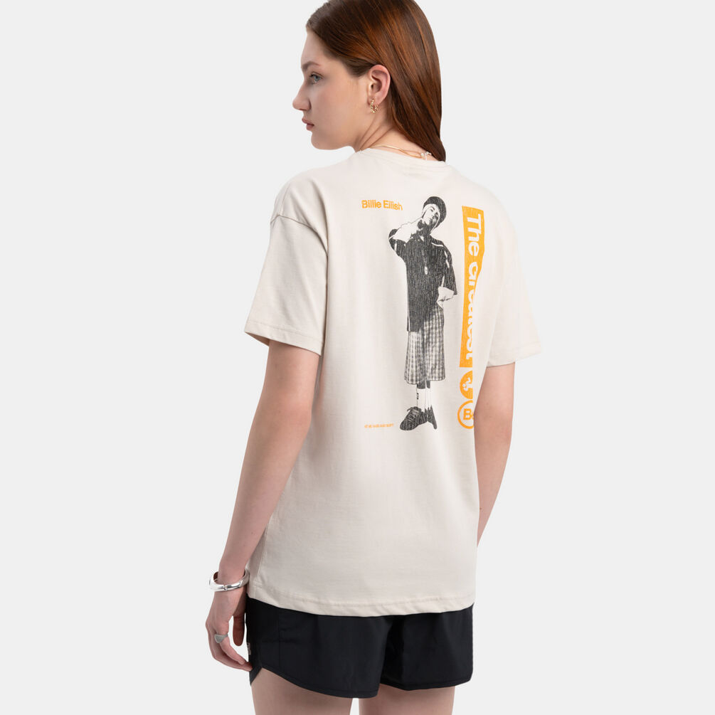 T-shirt Speedy Tee Billie Eilish, beige/arancione/nero