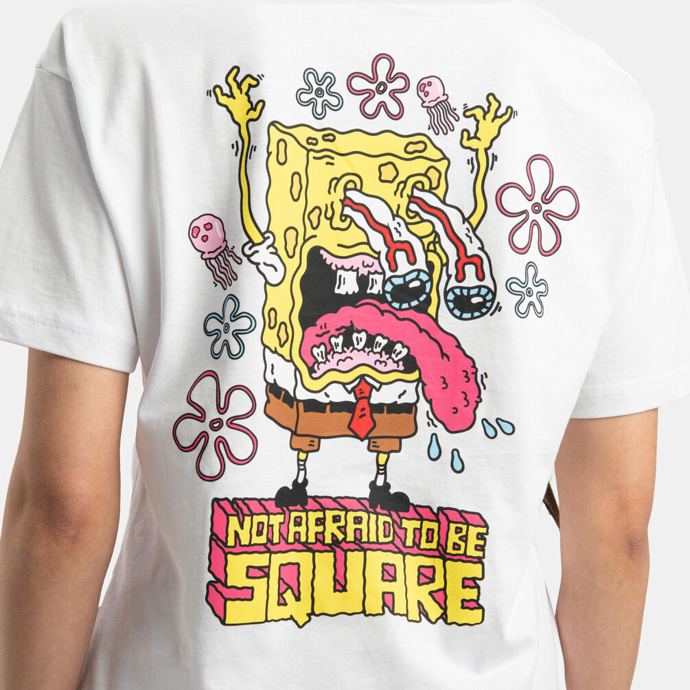 T-shirt Speedy Tee Sponge Bob, bianco/multicolor