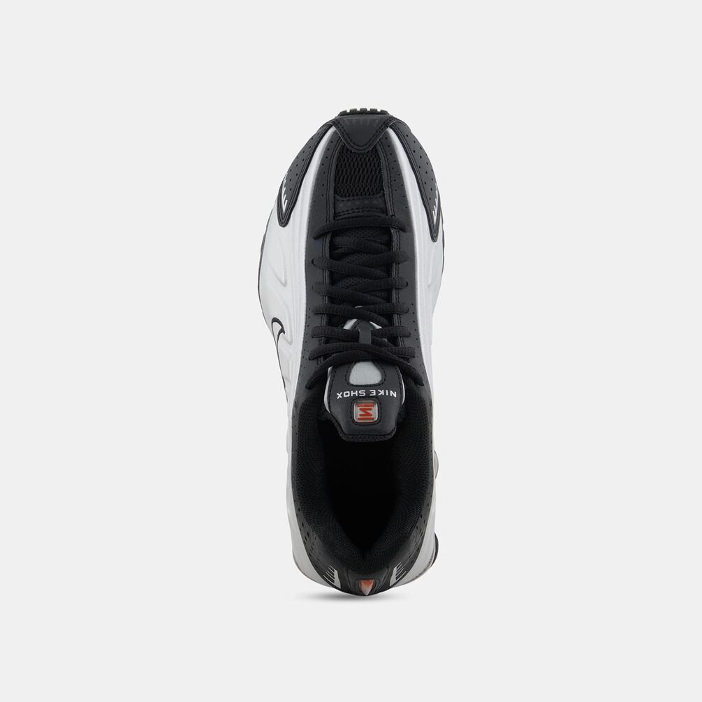Nike Shox R4 (GS), argento/nero/rosso