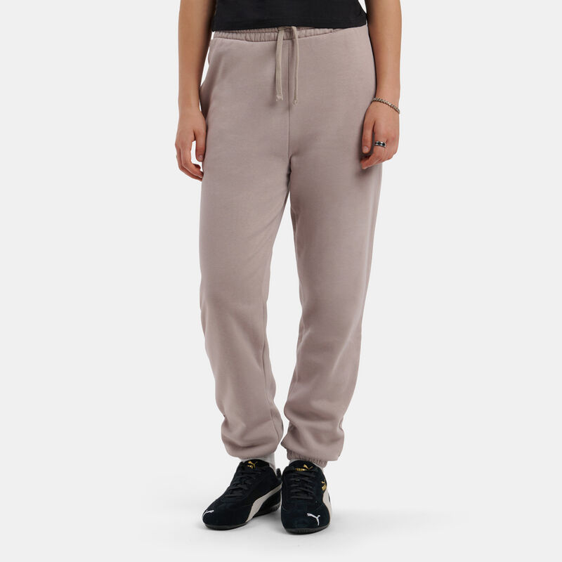 Pantaloni Speedy Fleece AW LAB Small Logo, rosa