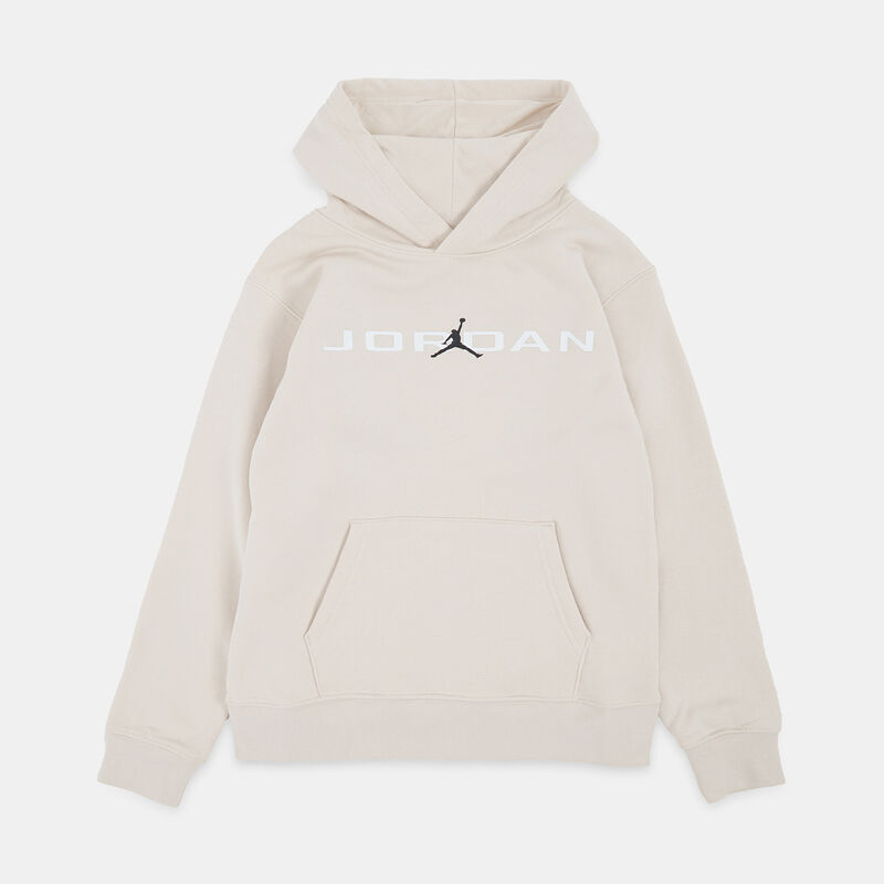 Felpa Jordan Baseline ragazzi, beige/bianco/nero