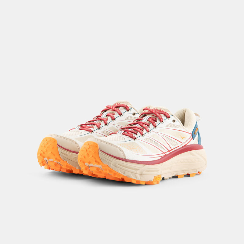 Hoka Mafate Speed 2, beige/rosso/arancione