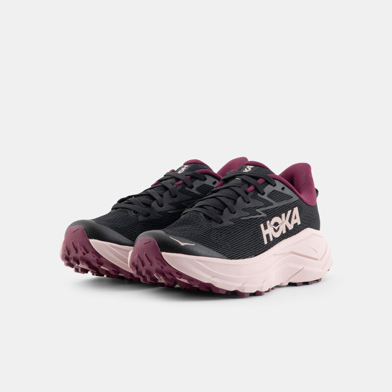 Hoka Challenger 8, nero/rosa/viola