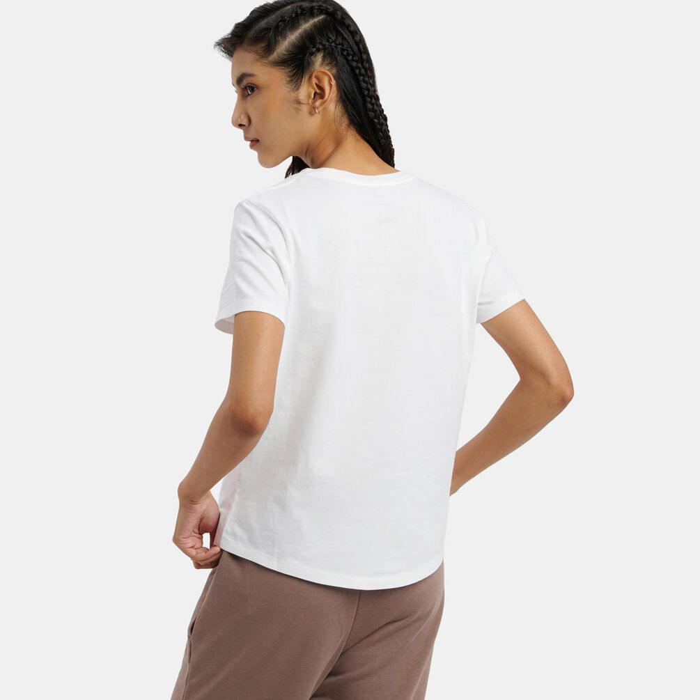 T-Shirt Nike Sportswear Club, bianco/nero