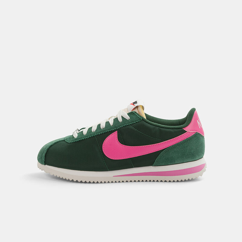 Nike Cortez Textile, verde/rosa/beige