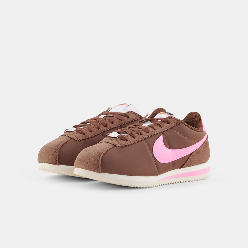 Nike Cortez Textile, marrone/rosa/bianco
