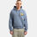 Felpa Vans Graff Loose Po Glacial Slate, azzurro/giallo/nero