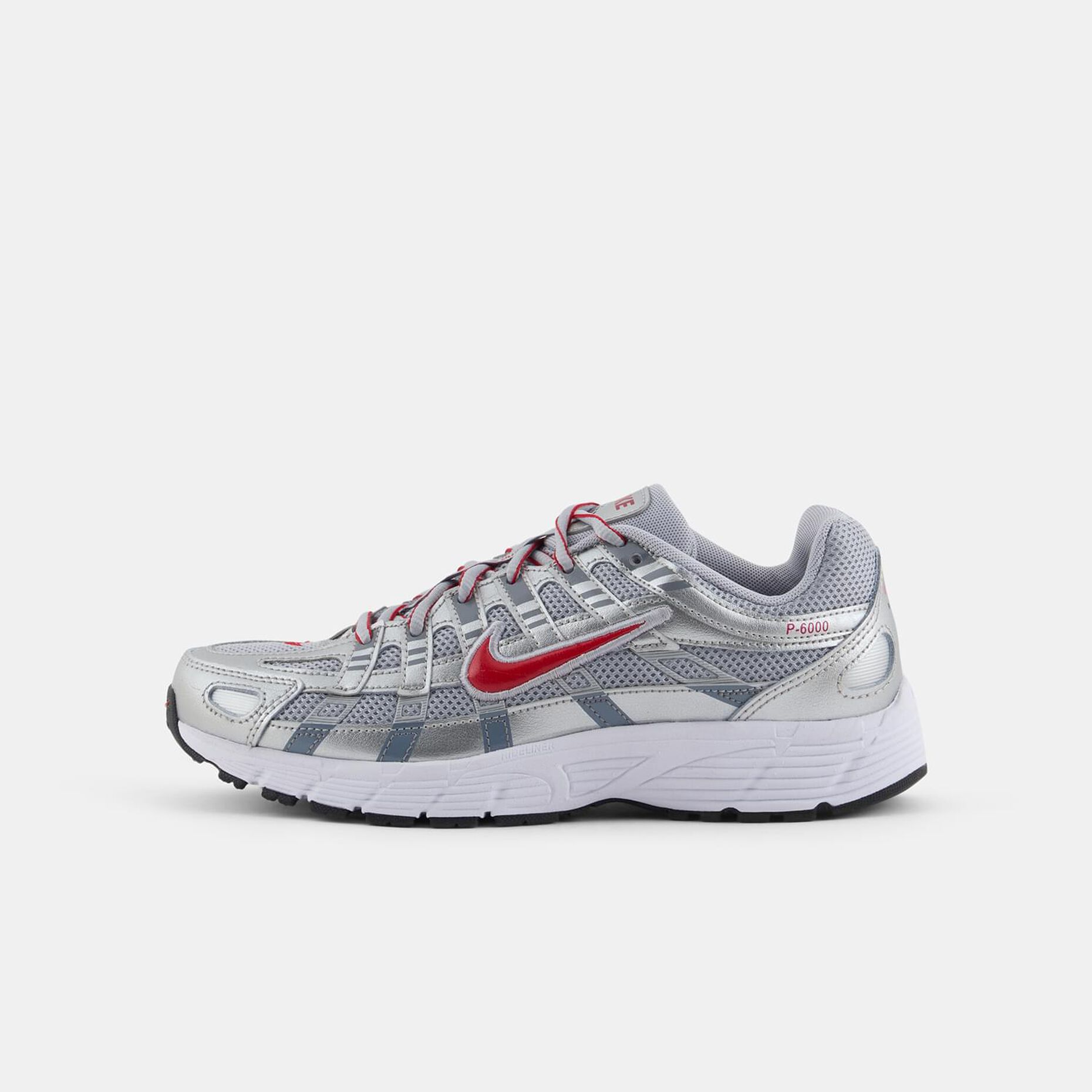 Nike P-6000, argento/rosso/bianco