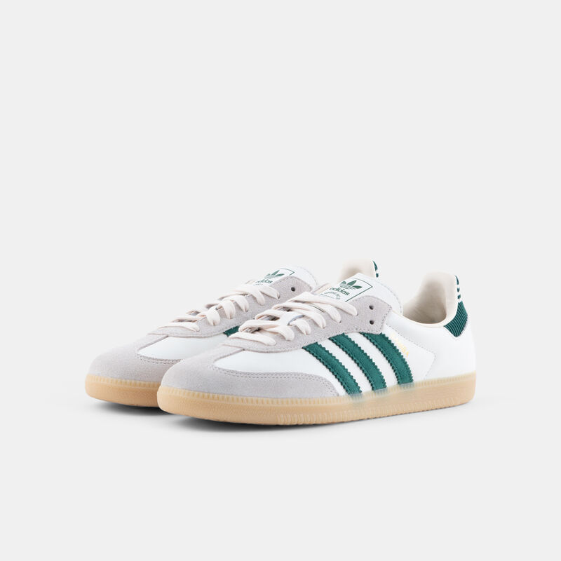 adidas Samba OG, bianco/verde
