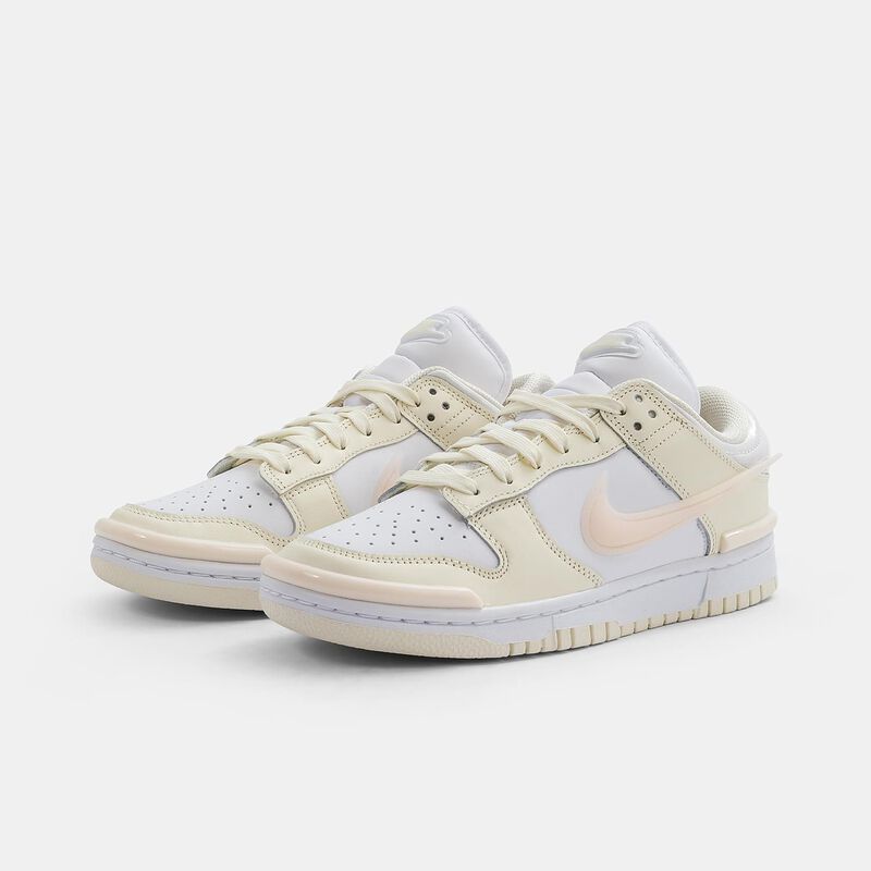 Nike Dunk Low Twist Coconut Milk (W), Giallo/bianco