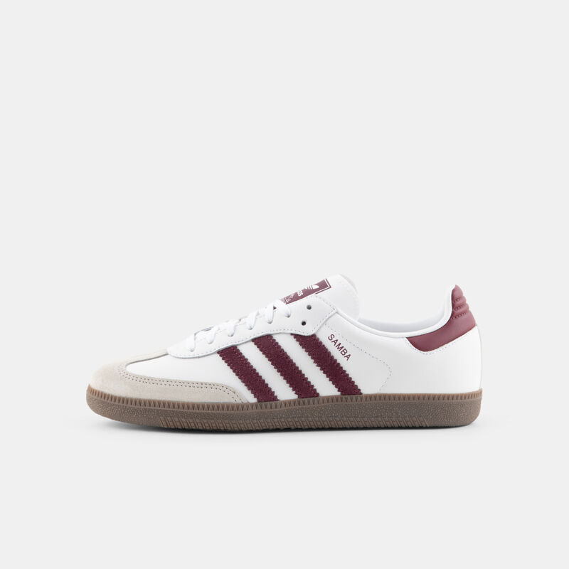 adidas Samba OG, bianco/bordeaux