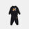 Completo Nike Club Patch neonati, nero/grigio/arancione