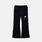 Leggings Nike Sportswear Flare bambini, nero/bianco