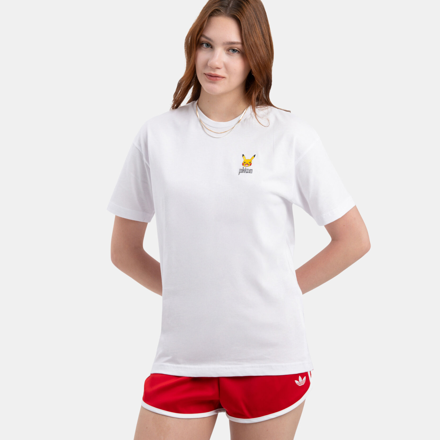 T-shirt Speedy Tee Pokemon, bianco/giallo