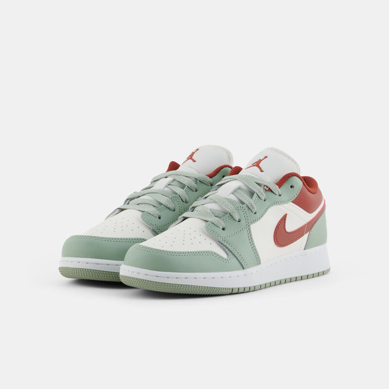 Air Jordan 1 Low Jade Horizon (GS), verde/beige/bordeaux