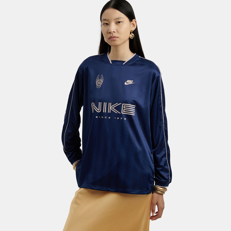 Maglia a maniche lunghe Nike Sportswear Jersey Top, blu