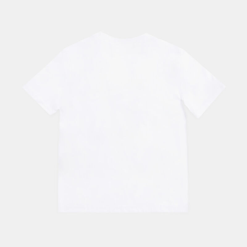 T-shirt Jordan Brooklyn Varsity bambini, bianco/rosso/nero