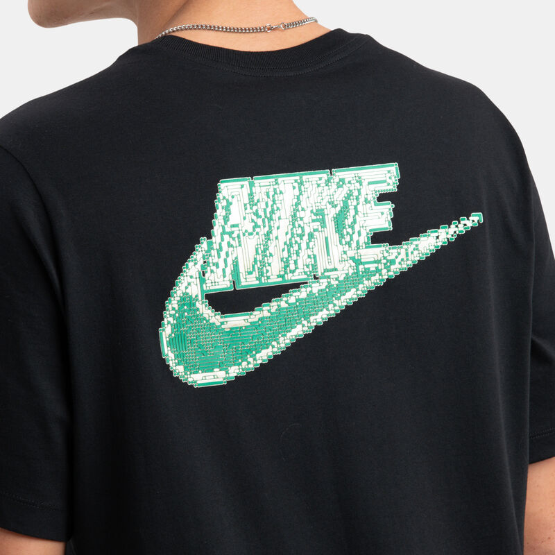 T-shirt Nike Sportswear Celebrate Future, nero/verde