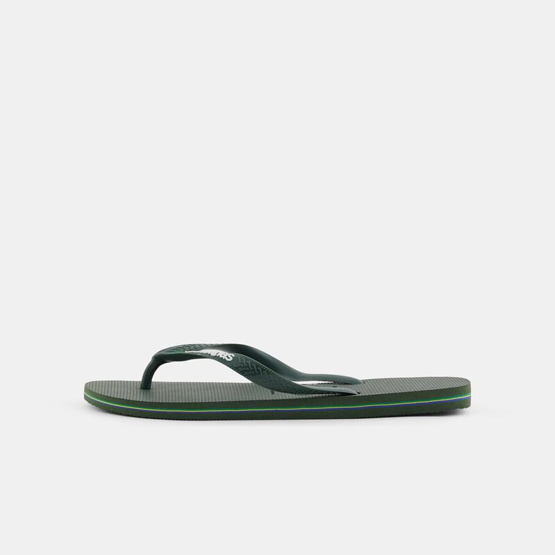 Havaianas Brasil Logo, verde/bianco