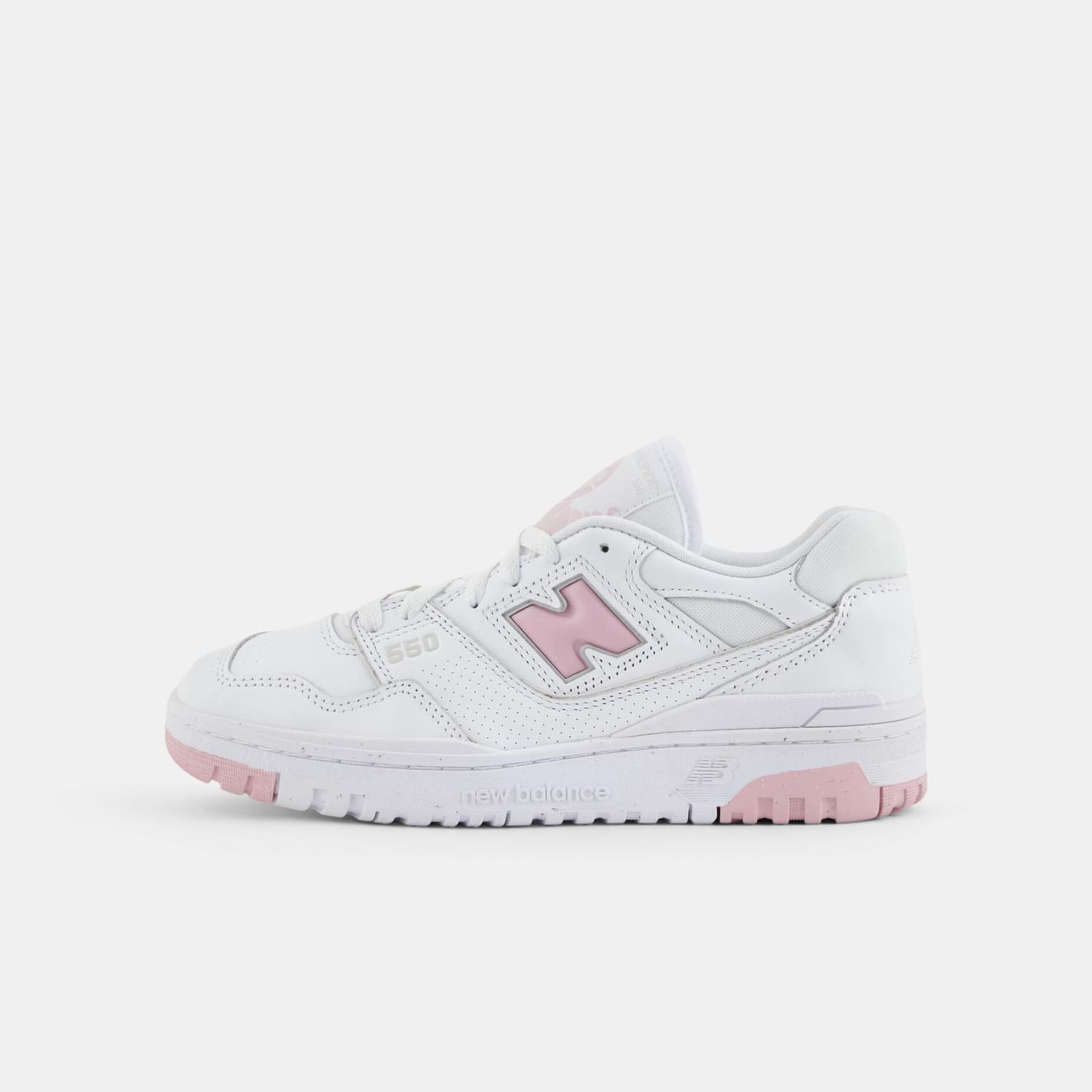 New Balance 550, bianco/rosa