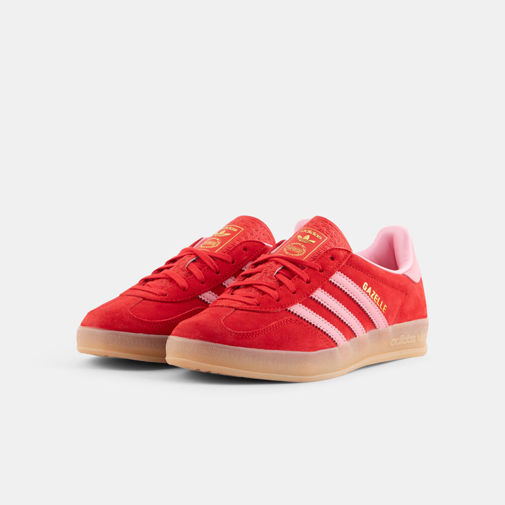adidas Gazelle Indoor, rosso/rosa