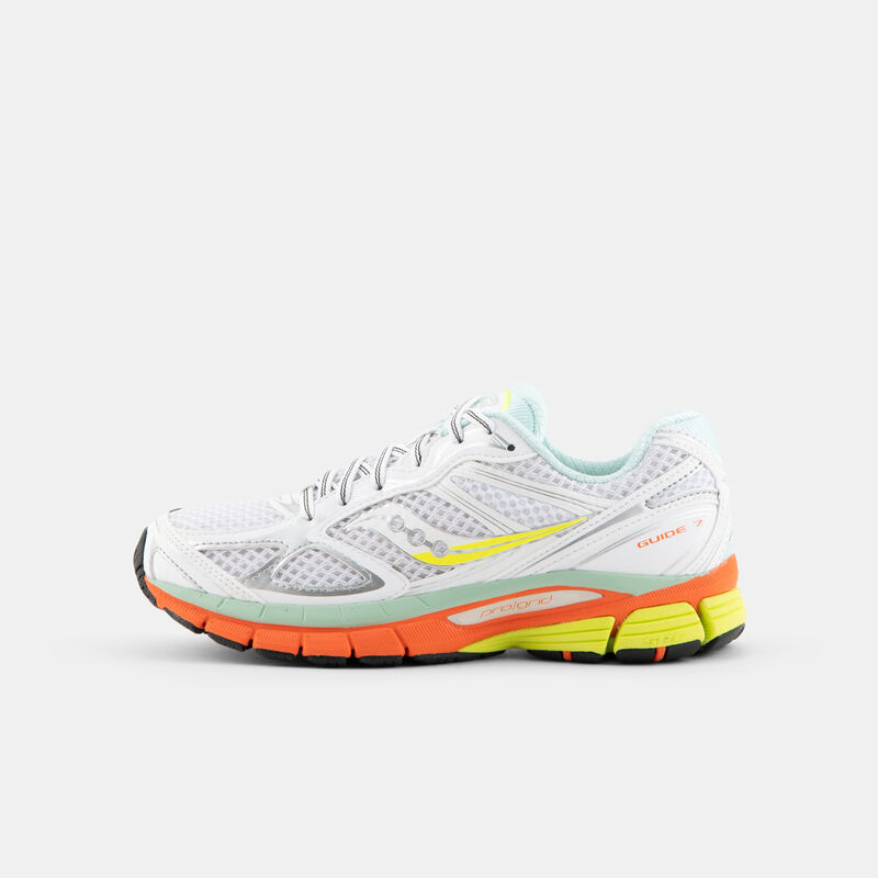 Saucony ProGrid Guide 7, bianco/multicolor