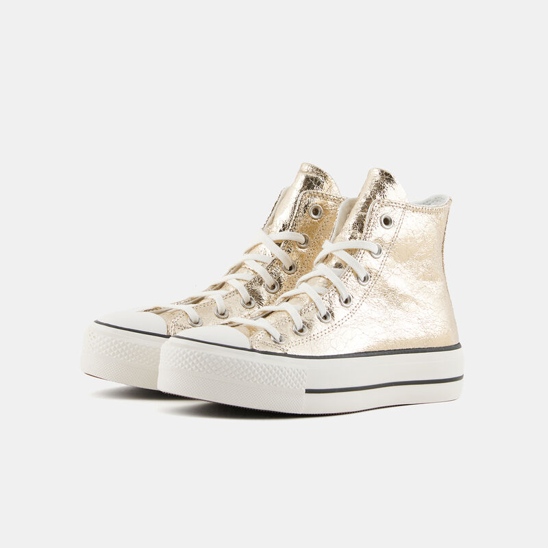 Converse Chuck Taylor All Star Lift, oro/bianco/nero