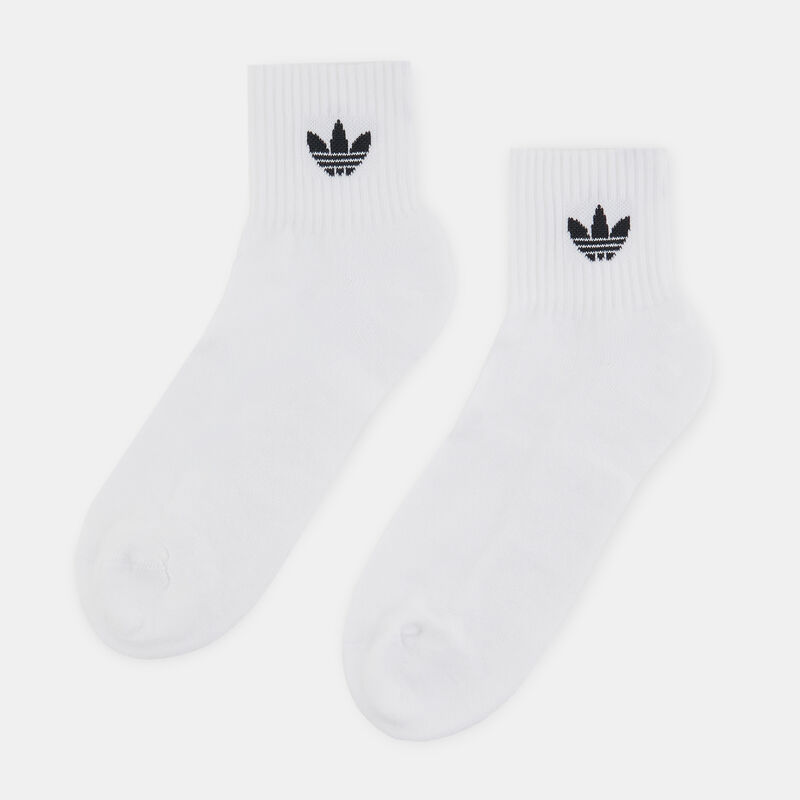 Calzini adidas Mid (6 paia), bianco/nero