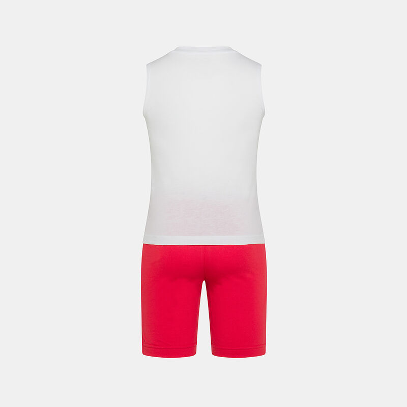 Completo Nike Sportswear Muscle bambini, rosso/bianco/multicolor