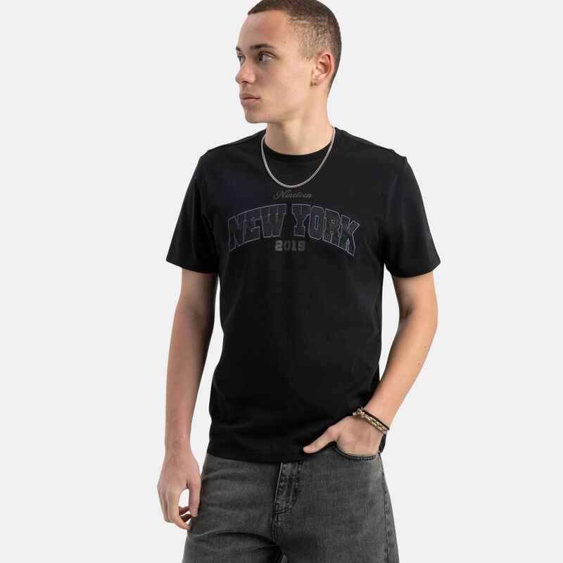 T-shirt VRL Basket, nero