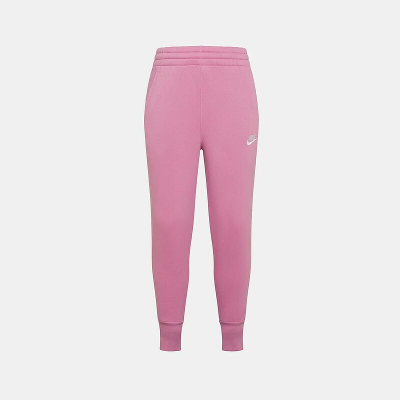 Pantaloni Nike Sportswear Club Fleece ragazzi, rosa/bianco