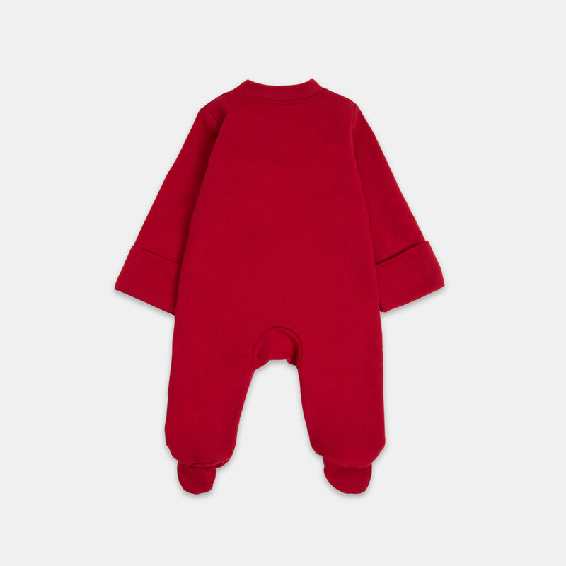 Tutina Jordan Jumpman Footed Coverall neonati, rosso