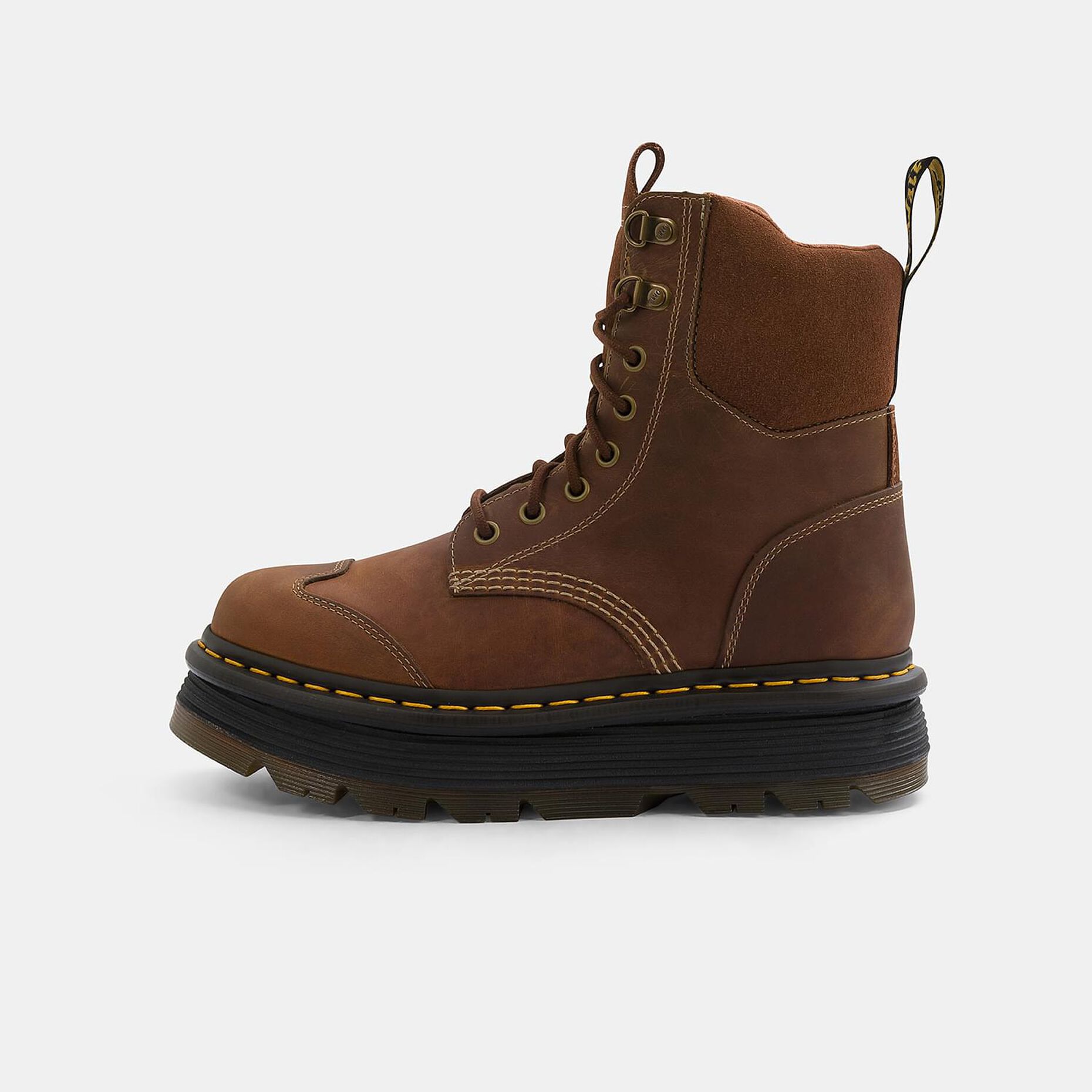 Dr. Martens ZebZag 8 Tie, marrone