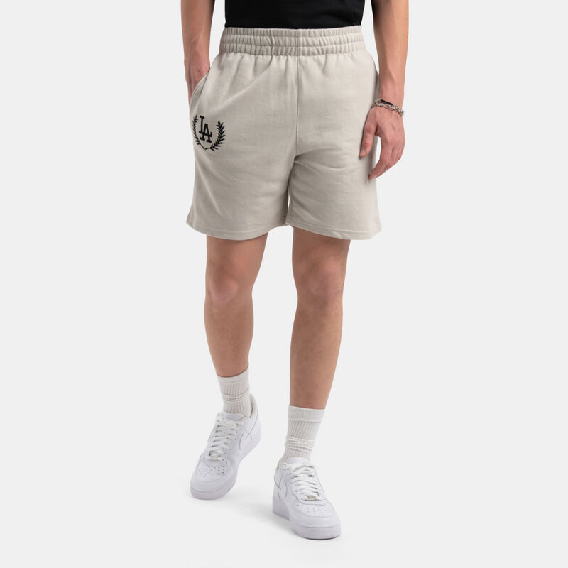 Short New Era LA Dodgers MLB SMU, beige/nero
