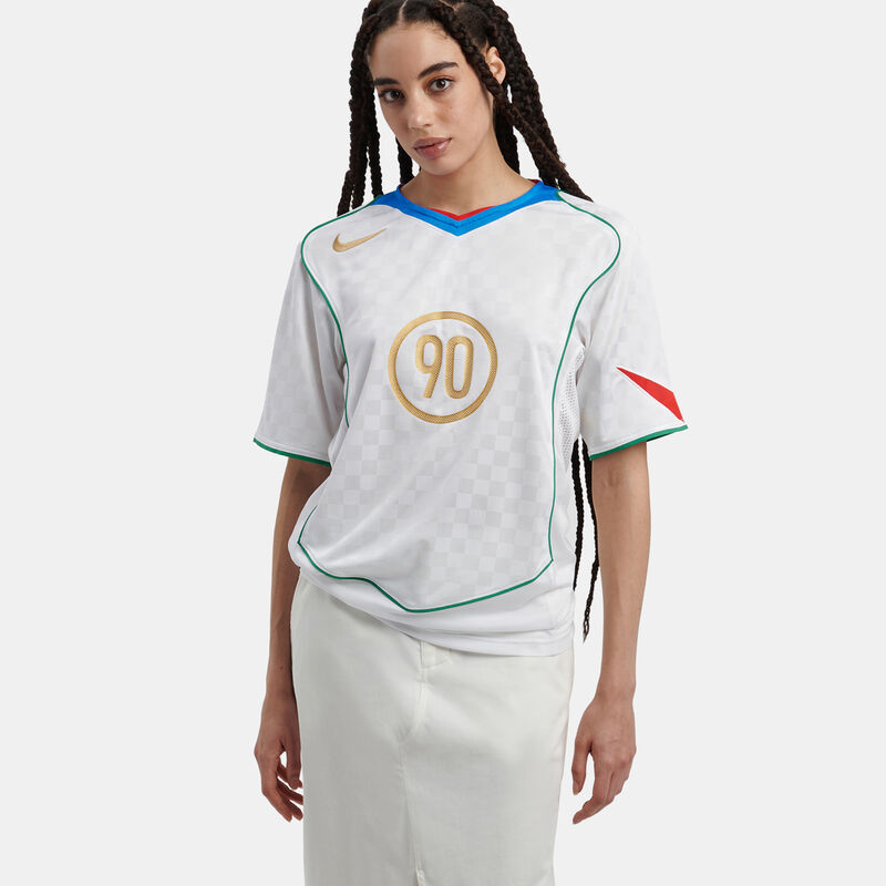 T-shirt Nike Total 90, bianco/multicolor