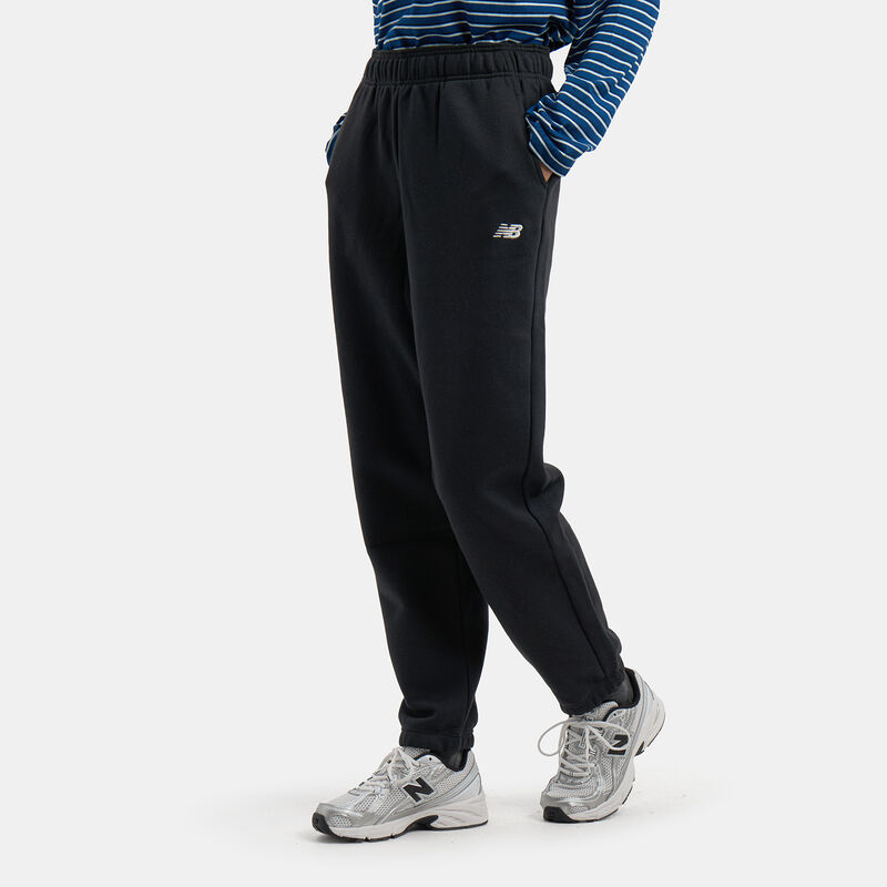 Pantaloni New Balance Sport Essentials, nero/bianco