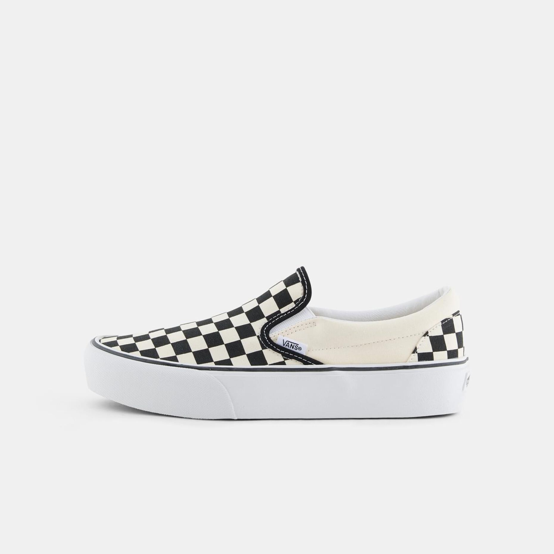 Vans Classic Slip-On Platform, bianco/nero