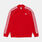 Felpa con zip adidas Track top adicolor SST ragazzi, rosso/bianco