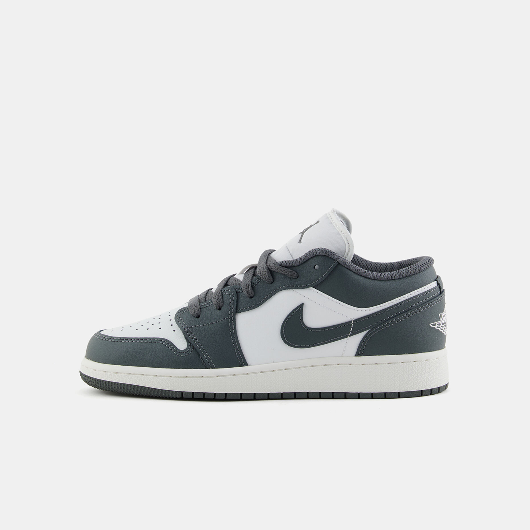 Air Jordan 1 Low Grey White (GS), grigio/bianco