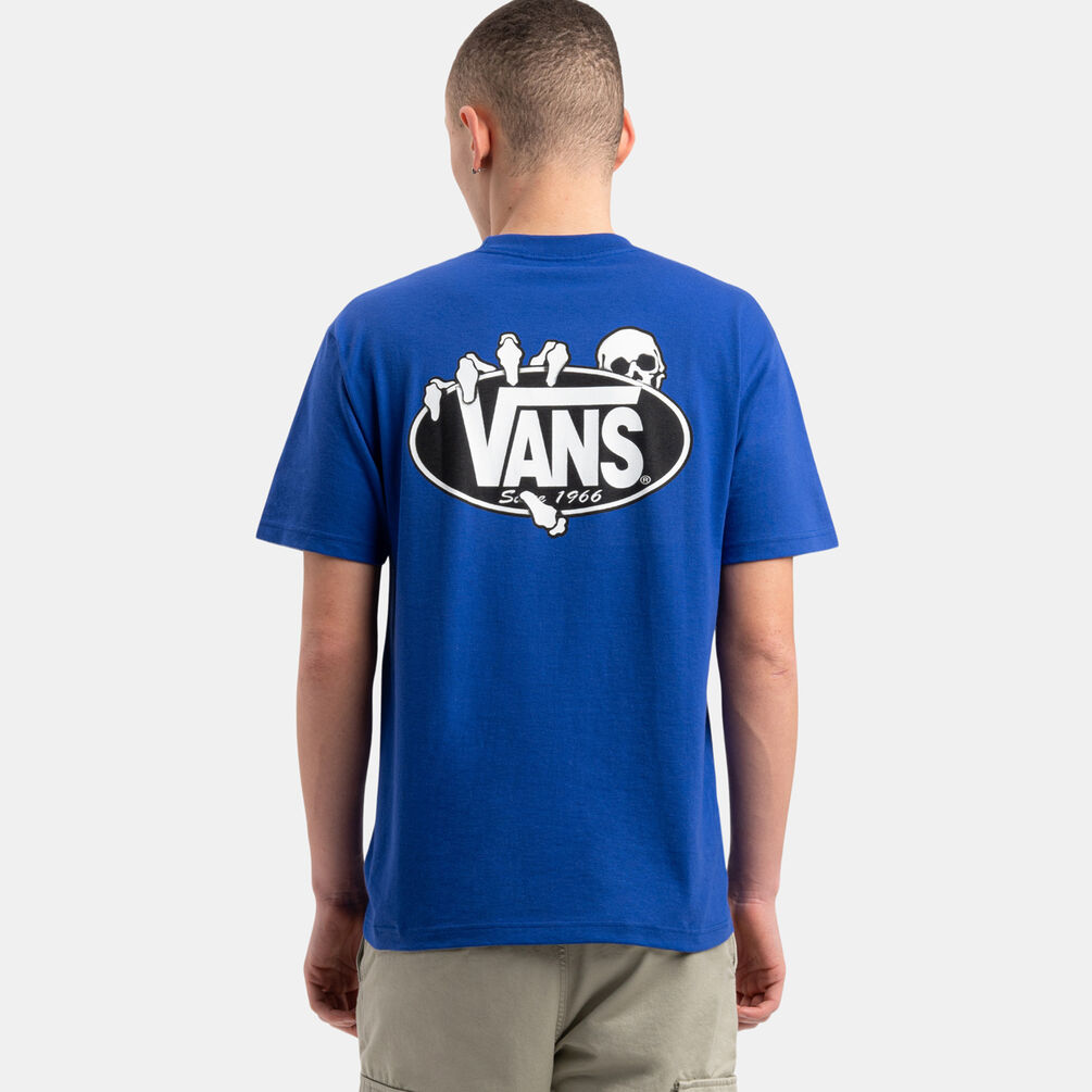 T-shirt Vans Show Off, blu/nero/bianco