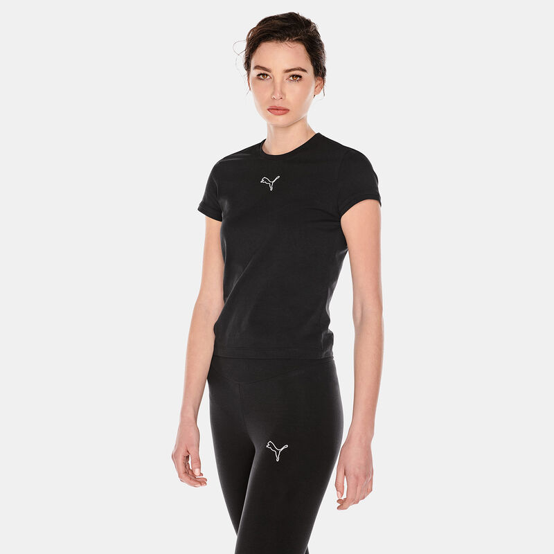 T-SHIRT PUMA, nero
